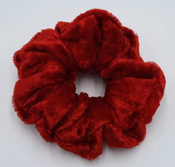 Einfarbige Haargummis , Scrunchies – Bild 10