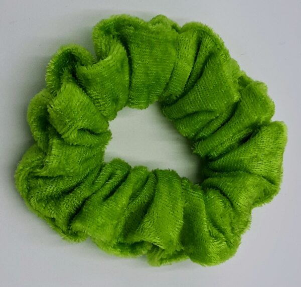 Einfarbige Haargummis , Scrunchies – Bild 13