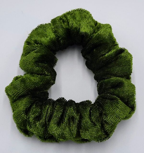 Einfarbige Haargummis , Scrunchies – Bild 14