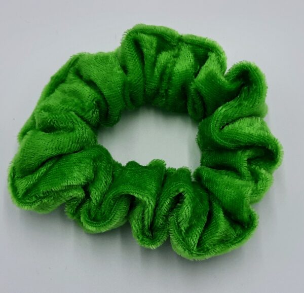 Einfarbige Haargummis , Scrunchies – Bild 16