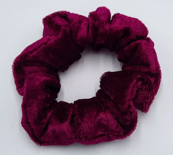 Einfarbige Haargummis , Scrunchies – Bild 31