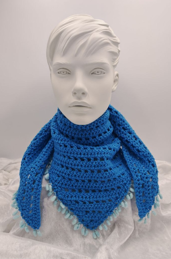 gehäkeltes Dreieckstuch – Bild 6