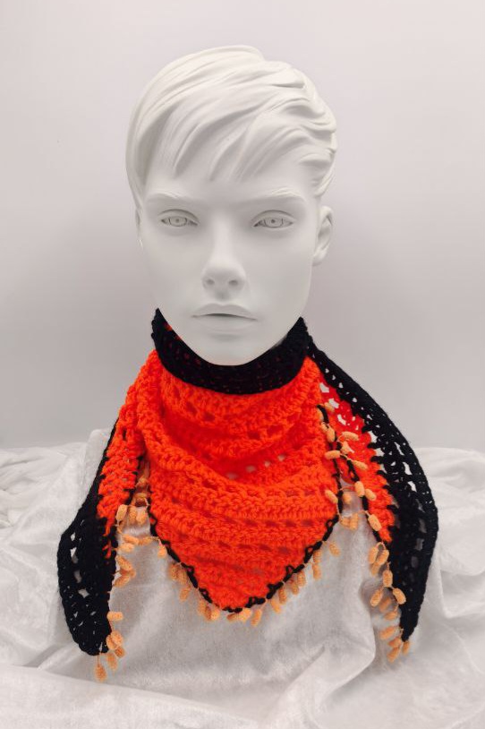 gehäkeltes Dreieckstuch – Bild 3